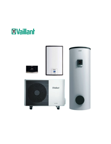 Aerotermia Vaillant aroTHERM 8 Plus Autónomo con depósito ACS Inalámbrico