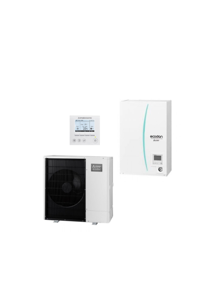 Mitsubishi Electric Ecodan Puz Wz60erpx Vm2e Hidráulica R290 6kw 