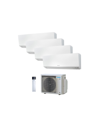 Conjunto Multisplit 4x1 Daikin Perfera 4MXM80A+FTXM25R+FTXM25R+FTXM25R+FTXM35R