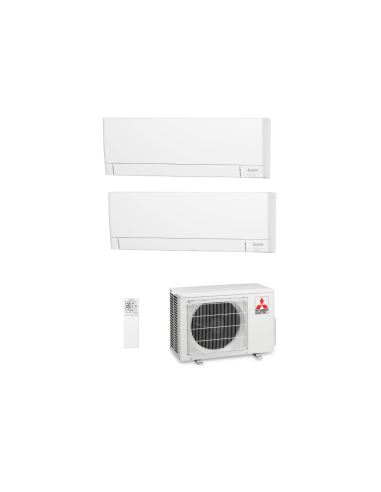 Conjunto Multisplit Mitsubishi Electric 2x1 (25+25) MSZ-AY