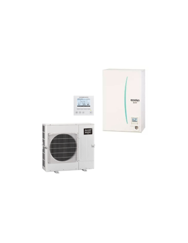 Aerotermia Mitsubishi Electric Ecodan SUZ-SWM60VA2+ERSD-VM2E Eco Inverter