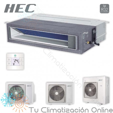 Galleta Perforar obvio Aire Acondicionado por conductos HEC HEC50CD