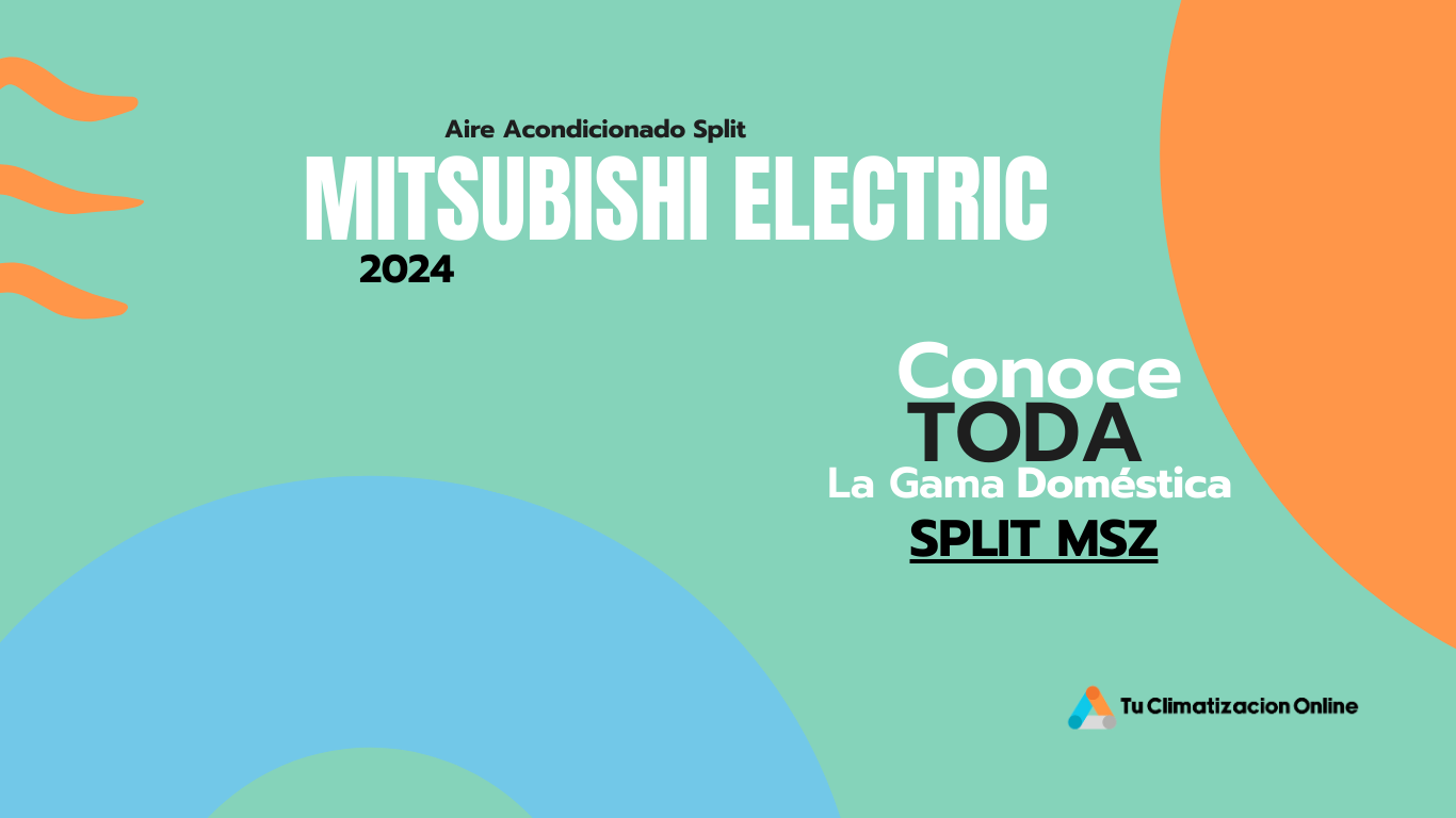 Aire acondicionado split Mitsubishi Electric 2024